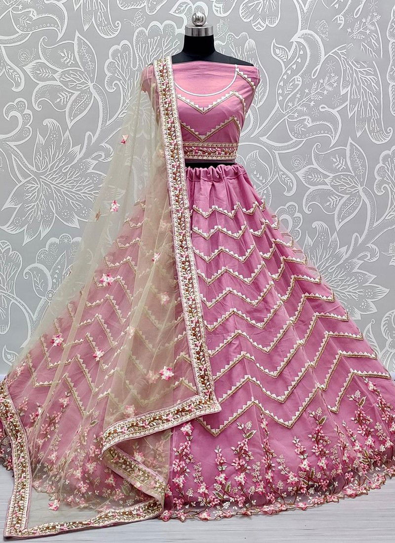 Anjani Net Wedding Wear Wholesale Lehenga Choli Collection